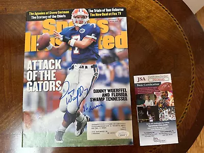 Danny Wuerffel Sports Illustrated Florida Gators Signed September 25 1995 JSA • $59.99