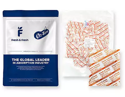 Fresh & Fresh (50 Packet) 500 CC Premium Oxygen Absorbers (1 Bag Of 50 Packet) • $13.99