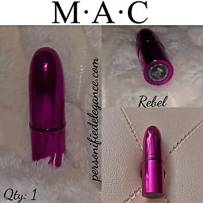 NEW M·A·C Mini Satin Lipstick Rebel Purple Travel Size • $7