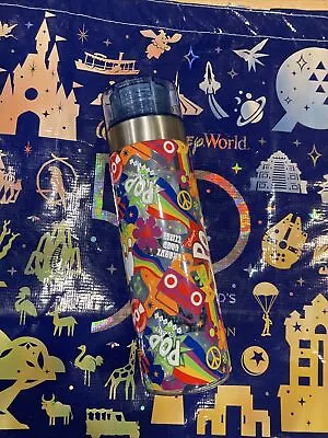 $39.90 • Buy 2022 Disney Parks Pop Century Resort Water Bottle Tumbler Cup New 🎁💥