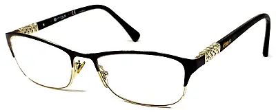 VOGUE VO4057-B 997 Dark Brown/Gold Split Eyeglasses Frame 52-17-135 • $32