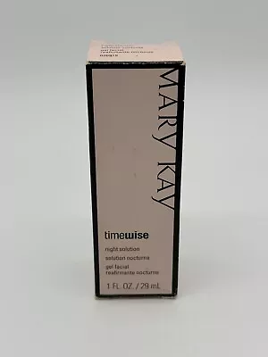 Mary Kay Timewise Night Solution Gel Facial 1 Oz 29 Ml Dry To Oily New • $22.99