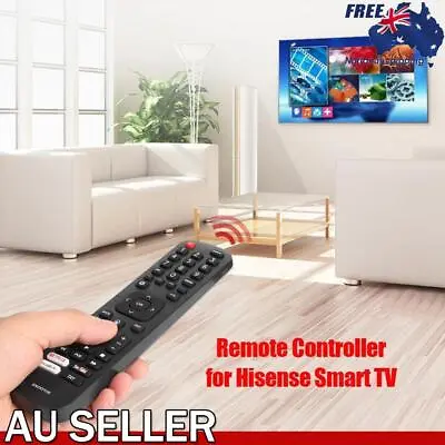 TV Remote Control Wireless Switch For Hisense 43K300UWTS 65M7000 EN2X27HS 4K • $12.42