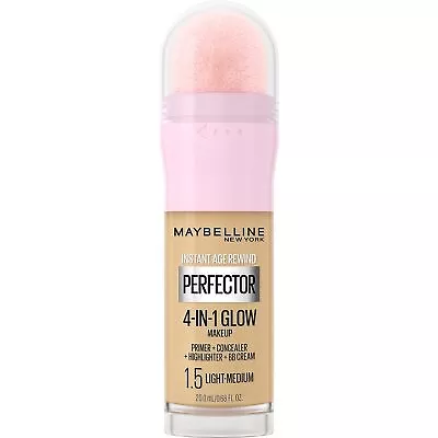 Maybelline New York Instant Age Rewind Instant Perfector Makeup Light/Medium • $10.99