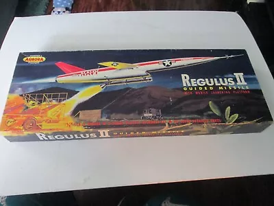 Rare/vintage Famous Aurora Fighters Regulus Ii Guided Missile Model Kit-1958 • $139