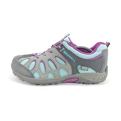 Merrell Hiking Shoes Womens Size 7.5M Chameleon Low Lace Purple Trail Waterproof • $24.99