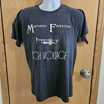 Vintage Maynard Ferguson High Voltage T Shirt Single Stitch Size Large • $48