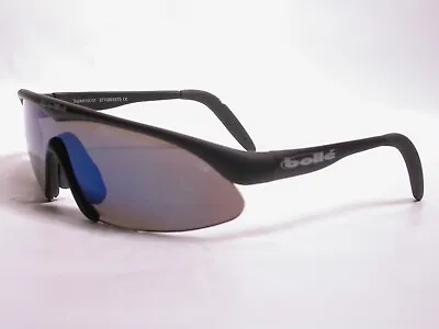 Vintage Bolle Supermicro Black Ski Sporty Sunglasses Shades Made In France • $19.99