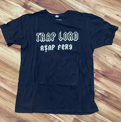 ASAP A$AP Ferg Large L T-shirt Trap Lord Worldwide Tour Tee Rocky • £21.92