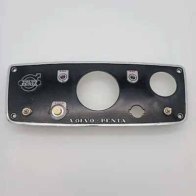 Volvo Penta Instrumental Panel Tachometer Oil Temp Gauges Cover Front Plate • $229