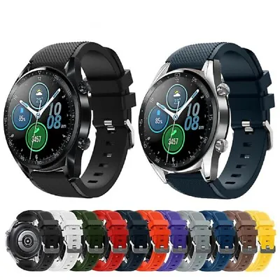 For Samsung Galaxy Watch 3 45mm Silicone Strap Wristband Replacement Sports Band • $8.99