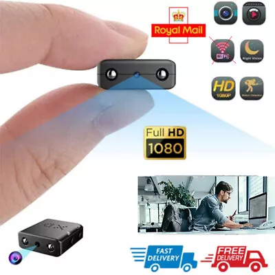 HD 1080P Mini Camera Micro Home Security Night Vision Motion Cam SmartCam • £11.29
