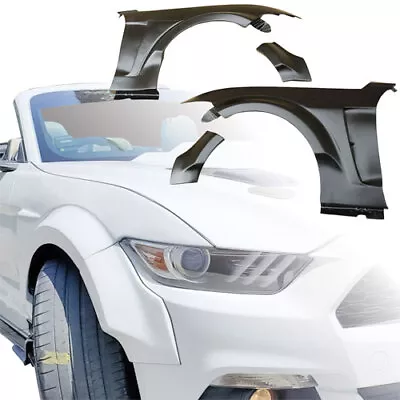 VSaero FRP KTOT Wide Body Fenders (front) For Mustang Ford 15-20 Vsaero_108589 • $460