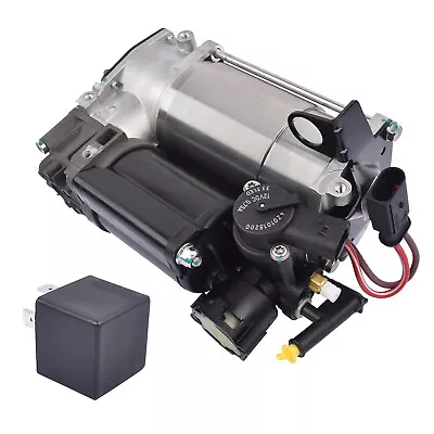 Air Suspension Compressor Pump + Relay For Mercedes W220 W211 S211 C219 MAYBACH • $95.80