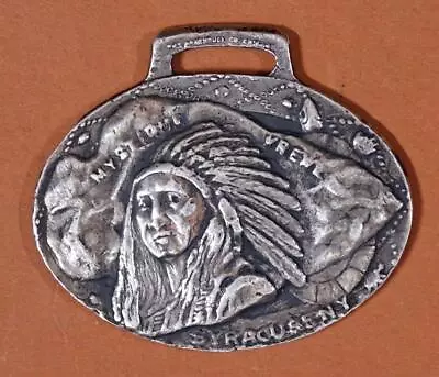 KA-Noo-No Karnival 1909 New York State Fair Syracuse Sterling Watch Fob Sf1A5-26 • $74.95