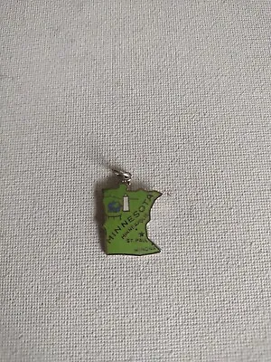 Vintage Enamel Minnesota State Charm Japan • $9.99