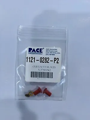 $8.99 • Buy PACE 1121-0282-P2 Cup Vaccum .312D X .375H PK2 