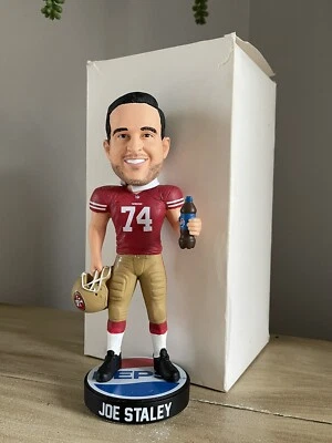 $250 • Buy JOE STALEY San Francisco 49ers PEPSI / NFL Giveaway Bobblehead NIB!