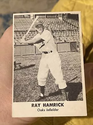 1949 Remar Bread Ray Hamrick Oakland Oaks Baseball Card EX • $5.50