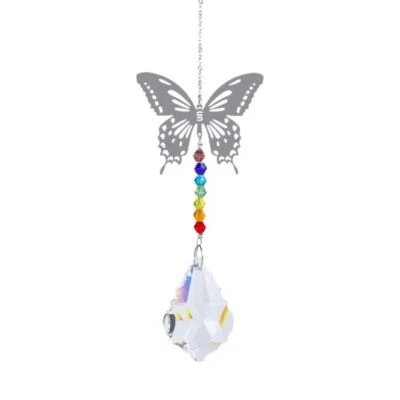 £5.43 • Buy Crystal Ball Suncatcher Window Hanging Rainbow Pendant Home Car Garden Decor