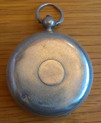 J W BENSON Gents Antique FUSEE Pocket Watch - HALLMARKED SOLID SILVER 1882! • £148