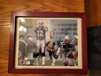 Tom Brady Auto New England Patriots 8X10 Photo W/COA - GAI Certified Autograph • $399.99