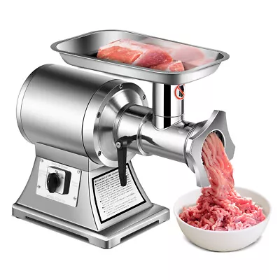 Costway Commercial Grade Meat Grinder Stainless Heavy Duty 1.5HP 1100W 550LBS/h • $299.99