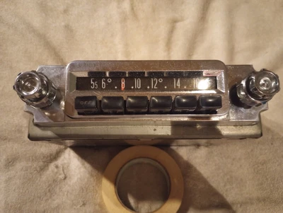 $34.99 • Buy Vintage 1958 Motorola AM Car Radio #84MA  AMC- Rambler, Rebel, Chrysler, Dodge 