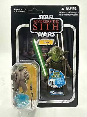 Yoda 2011 STAR WARS ROTS The Vintage Collection VC20 UNPUNCHED • $79.99