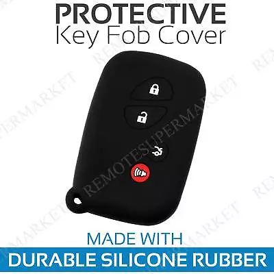 Key Fob Cover For 2010-2015 Lexus RX350 Remote Case Rubber Skin Jacket • $6.95