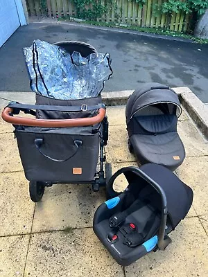 £100 • Buy Kinderkraft Pram 3 In 1 Set, Travel System, Pushchair, CarSeat&Accessories