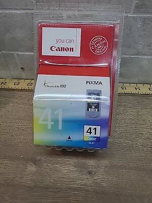 Canon CL-41 0617B001 Genuine Original Colour Printer Ink Cartridge MX310 MP460 • £14