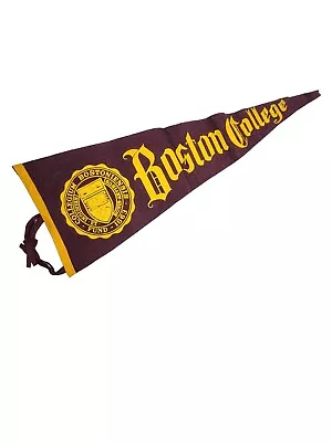 Vintage Boston College University Football Felt Pennant • $52.46