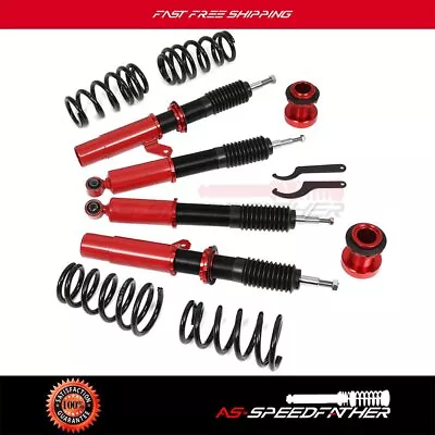 Coilovers Struts Suspension Adj Height For 2006-2009 VW MK5 Rabbit Jetta GTI • $224.19