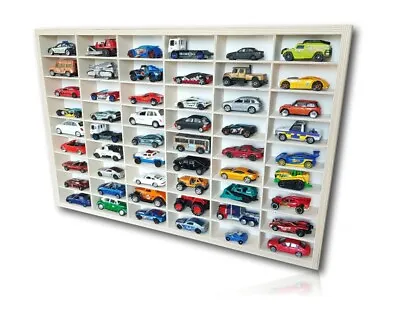 For Hot Wheels Diecast Car Matchbox Display Wooden Shelf Toy Storage Unit PD64xl • £36.99