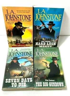 J A Johnstone  US Today Best Seller  Lot Of 4 Books  • $16.50