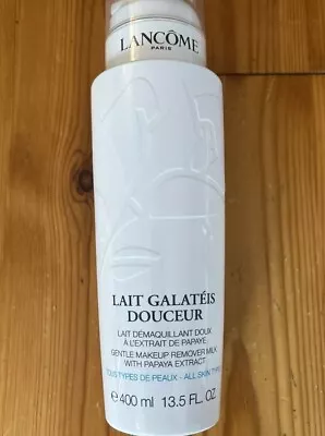 Lancome Lait Galateis Douceur Gentle Makeup Remover Milk 400ML Brand New • £36