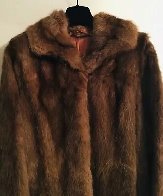 Sacks & Brendlor The Furriers Vintage Mink Jacket - Size S - READ • £29