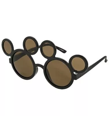 Japan Tokyo Disney Resort Fashion Sunglasses Mickey Summer Black Edge NEW • $39.99