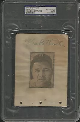 Babe Ruth Signed AUTOGRAPH Signature Slabbed YANKEES PSA/DNA • $7900