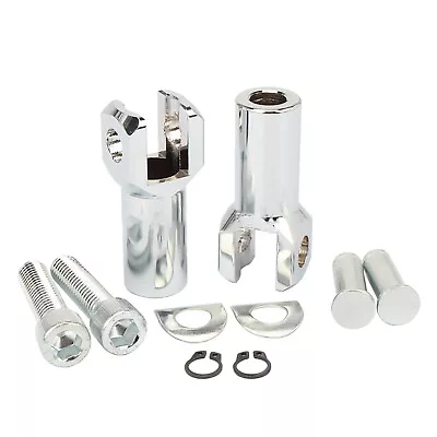 1Set Foot Peg Support Mounts Accessories For Harley Davidson Softail 2000-06 • $27.21