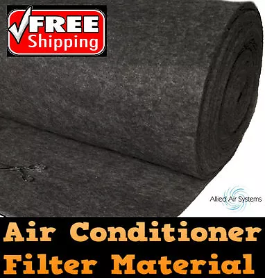 Air Conditioner Return Air Filter Media Material Aircon 400x1200mm (40 X 120 Cm) • $34.99