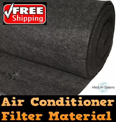 Air Conditioner Return Air Filter Media Material Aircon 550x1150mm Replacement  • $29.99