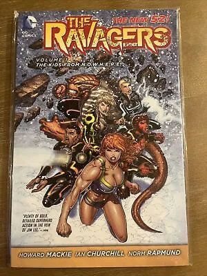 THE RAVAGERS VOL. 1 THE KIDS FROM N.O.W.H.E.R.E. THE NEW 52 Mackie Churchill  • $9.60