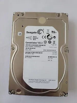 SEAGATE CONSTELLATION ES.3 3TB 6Gb/s SAS 3.5  HARD DRIVE MODEL: ST3000NM0023 • $30