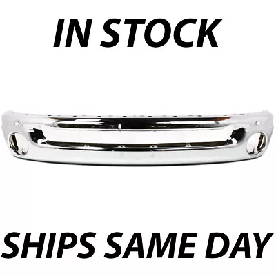 NEW Chrome - Front Bumper Face Bar For 2002-2009 Dodge RAM Pickup 1500 2500 3500 • $260.20