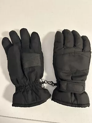 Thinsulate Gloves Men’s Medium Preowned Black • $4.44