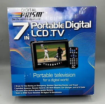 Digital Prism ATSC-710 7  480i EDTV-Ready LCD Television - NEW SEALED! • $85.99