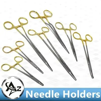 Surgical Suture Needle Holder Dental Clamp Forceps Suturing Orthodontic Drivers • $6.99