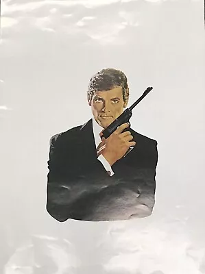 “MOONRAKER” JAMES BOND 007 PROMO FOLD-OUT POSTER Roger Moore 1978 • $20